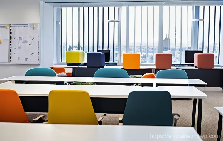 직원 웰니스 프로그램의 효과 분석 - **Prompt:** A vibrant, sun-drenched modern office space in a bustling Arab city, filled with diverse...